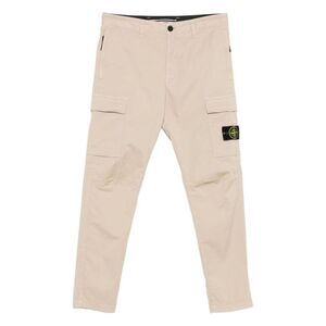 STONE ISLAND Cargo Pants Men Beige